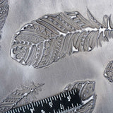 665-1904.SLC.3.jpg Embossed Plume Hide - Pewter Image
