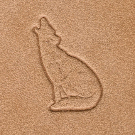 011-8842200.SLC.1.jpg Howling Coyote (Left) - 3D Stamp Image