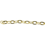 222-400.SLC1.jpg 30" Hammered Oval Gold Chain Image