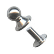 378-130902.SLC.jpg Sam Browne Button Stud - Nickel Plate Image