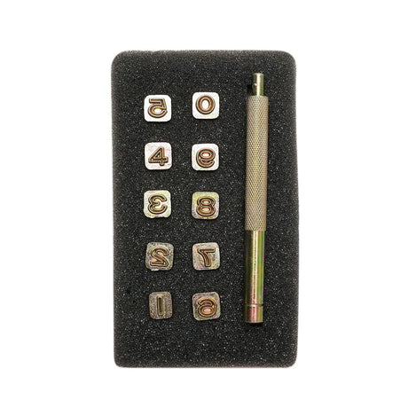 011-1110.SLC.02.jpg 1/4" Open Face Number Stamp Set Image