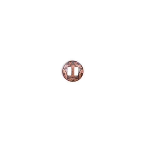 CSRSS.SLC.4.jpg Round - Star Stamped Slotted Concho Image