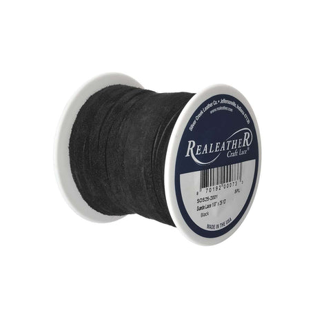 28-11.SLC.02.jpg LaceSuedeBlack1/8"x25yds Image