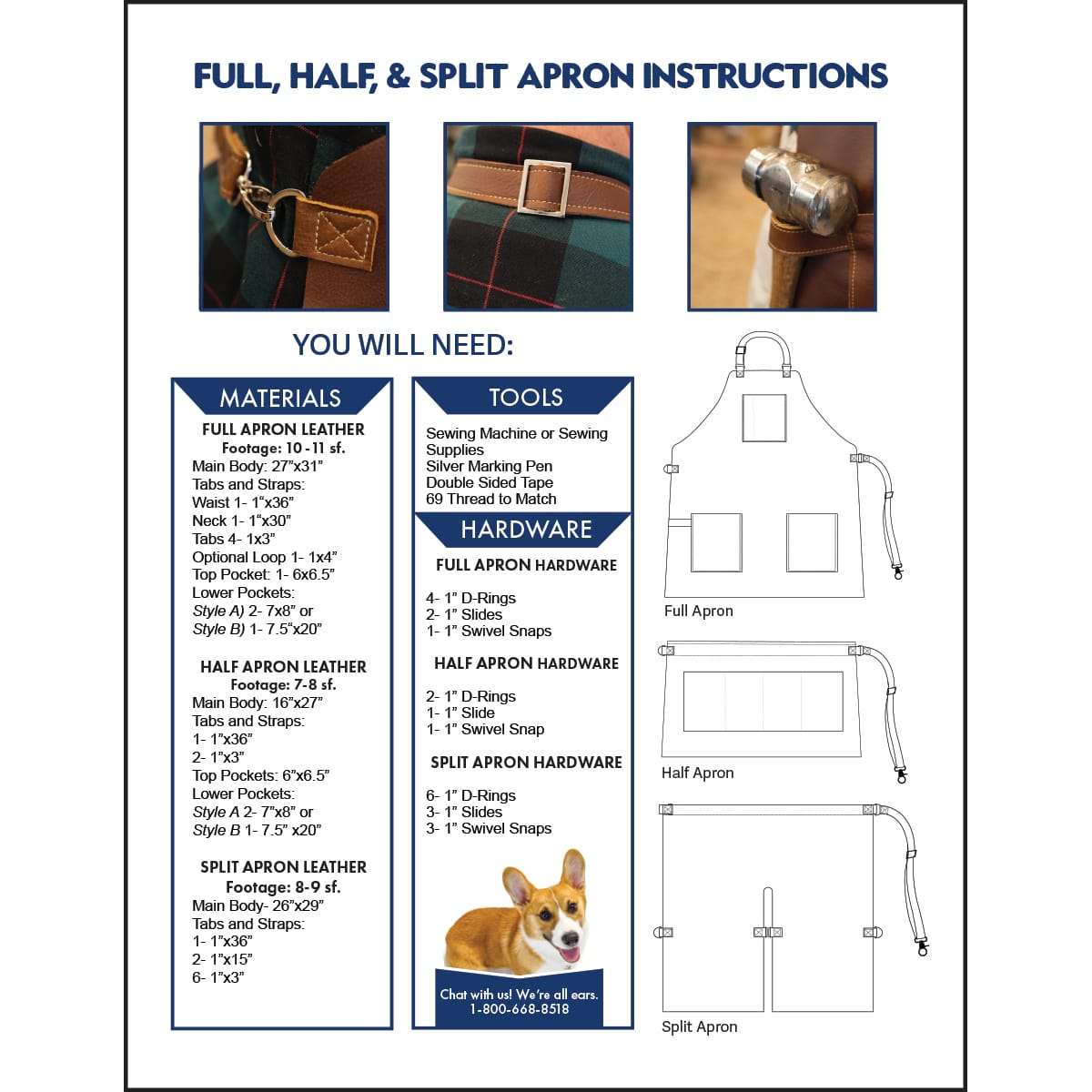 144-10066.SLC.02.jpg Leather Apron Pattern Pack Image