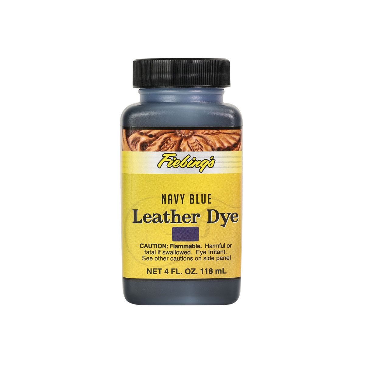 34-210011.SLC.01.jpg Fiebings Leather Dye - Navy Blue 4oz Image
