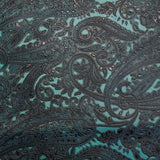 KSMR.Aegean Teal.02.jpg Paisley Embossed Cow Image