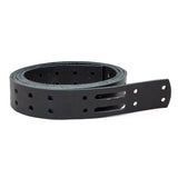 100-202.SLC.01.jpg 1 1/2" Black Hermann Oak Double Hole Belt Blank Image