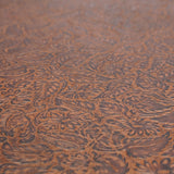 DFL.Cognac.04.jpg Daisy Floral Embossed Cow Image