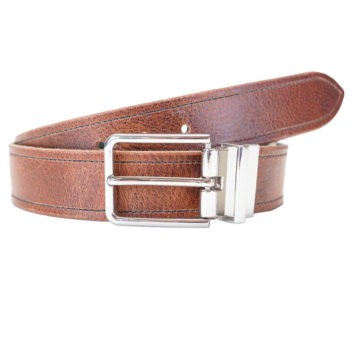 115-1003.SLC.05.jpg 40mm Reversible Buckle - Nickel Plate Image