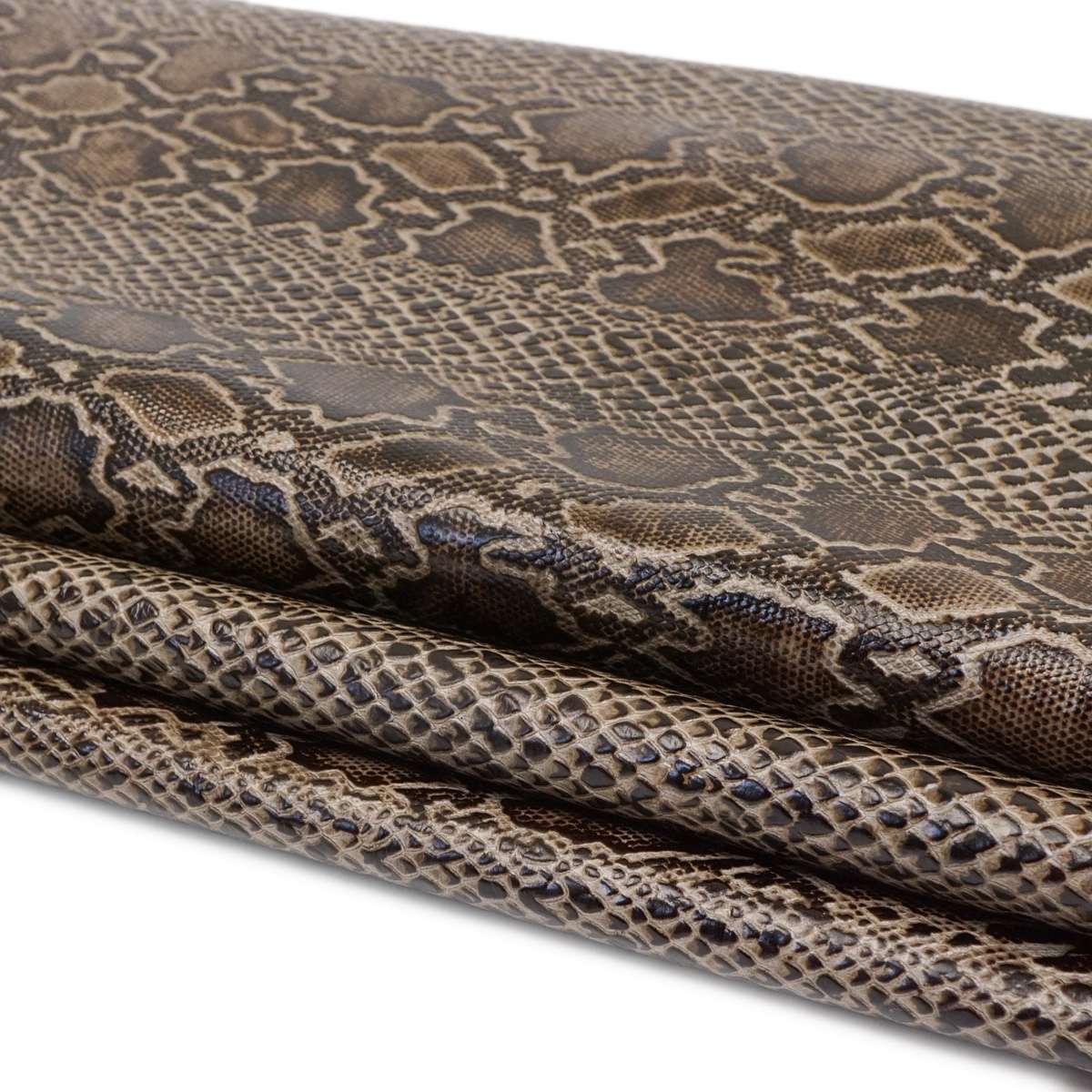 665-3052.SLC.3.jpg Embossed Python Hide - Smokey Quartz Image