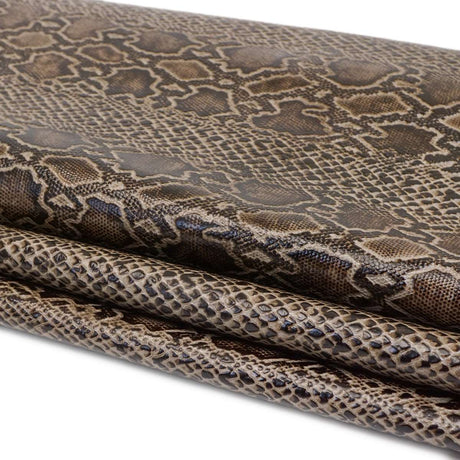 665-3052.SLC.3.jpg Embossed Python Hide - Smokey Quartz Image
