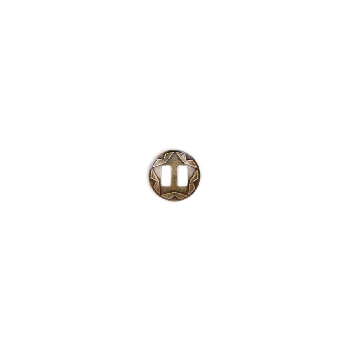 CSRSS.SLC.2.jpg Round - Star Stamped Slotted Concho Image