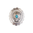 141-009.SLC.2.jpg Oval Concho - Nickel Plated Image