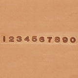 011-1110.SLC.03.jpg 1/4" Open Face Number Stamp Set Image