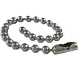 550-119612.SLC.jpg Beaded Key Chain - Nickel Plate 100pk Image