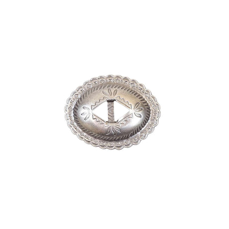 CDSOP.SLC.4.jpg Oval - Pueble Diamond Slotted Concho Image