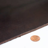 49-9222.SLC.3.jpg Hermann Oak Drum Dyed Brown Pre-Cut 8-10 oz. 12" x 24" Image