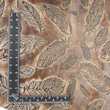 665-1902.SLC.2.jpg Embossed Plume Hide - Cappuccino Image