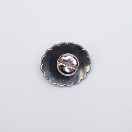 141-0013.SLC.2.jpg Mini Oval Concho - Antique Nickel Image