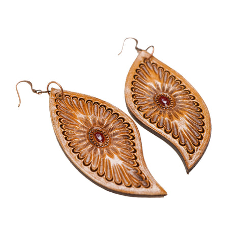 100-1062.SLC.3.jpg One pair of  extra extra small Petal earrings Image