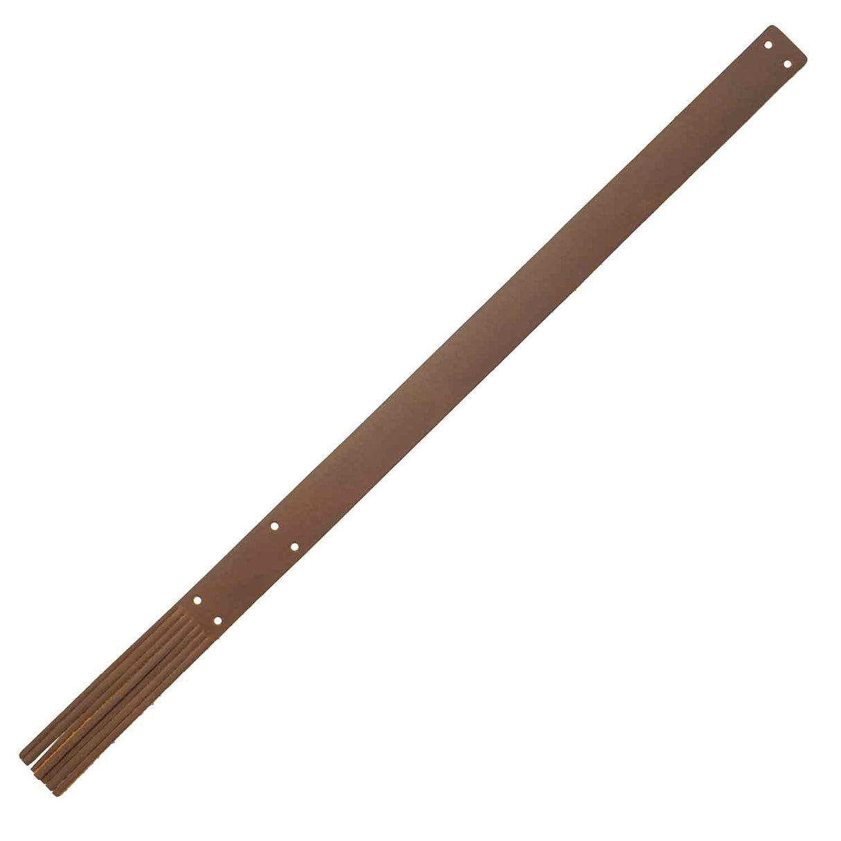 579-12001.SLC.01.jpg Fringed Leather Wristlet Strap - Boot Strap Brown Image