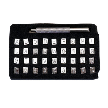 28-813700.SLC.02.jpg ¼" Alphabet/Number Stamp Set Image