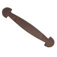 100-65702.SLC.01.jpg 9 1/2"x1 1/8" Brown Veg Tab Tabbed Handle Image
