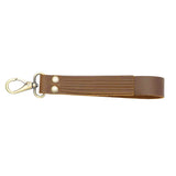579-12001.SLC.06.jpg Fringed Leather Wristlet Strap - Boot Strap Brown Image