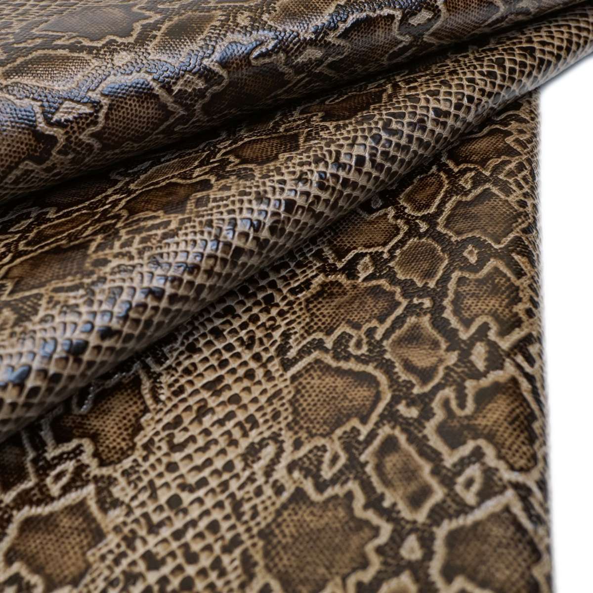 665-3052.SLC.1.jpg Embossed Python Hide - Smokey Quartz Image