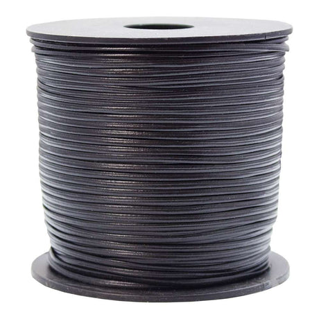 94-390101.SLC.jpg LacePleatherGrainBlk3/32" Image