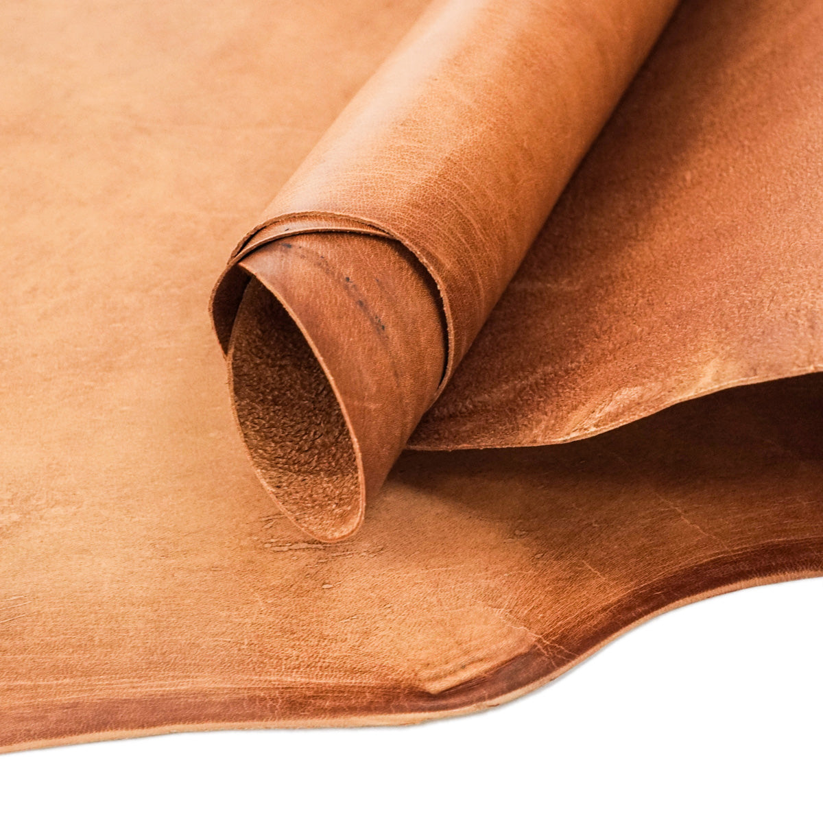 VTKS.Ochre.Glazed Finish.1.jpg Veg Tan Kangaroo Skins Image