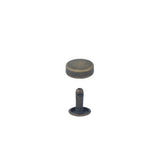 RFR.-Antique Brass.11mm.01.jpg Raised Flat Rivets - 100 Pack Image