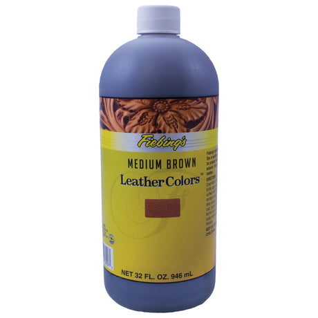 34-217104.SLC.jpg Fiebings LeatherColors Dye - Medium Brown 32oz Image