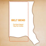 864-111.SLC.2.jpg Import Veg Tan Belt Bend 9/10 oz. Image