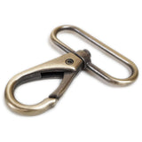 020-800835.SLC.2.jpg 1 1/2" Push Gate Swivel Snap - Antique Brass Image