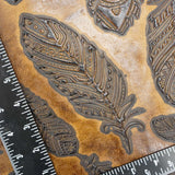 665-1903.SLC.3.jpg Embossed Plume Hide - Sunflower Image