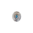 141-0012.SLC.2.jpg Mini Oval Concho - Nickel Plated Image