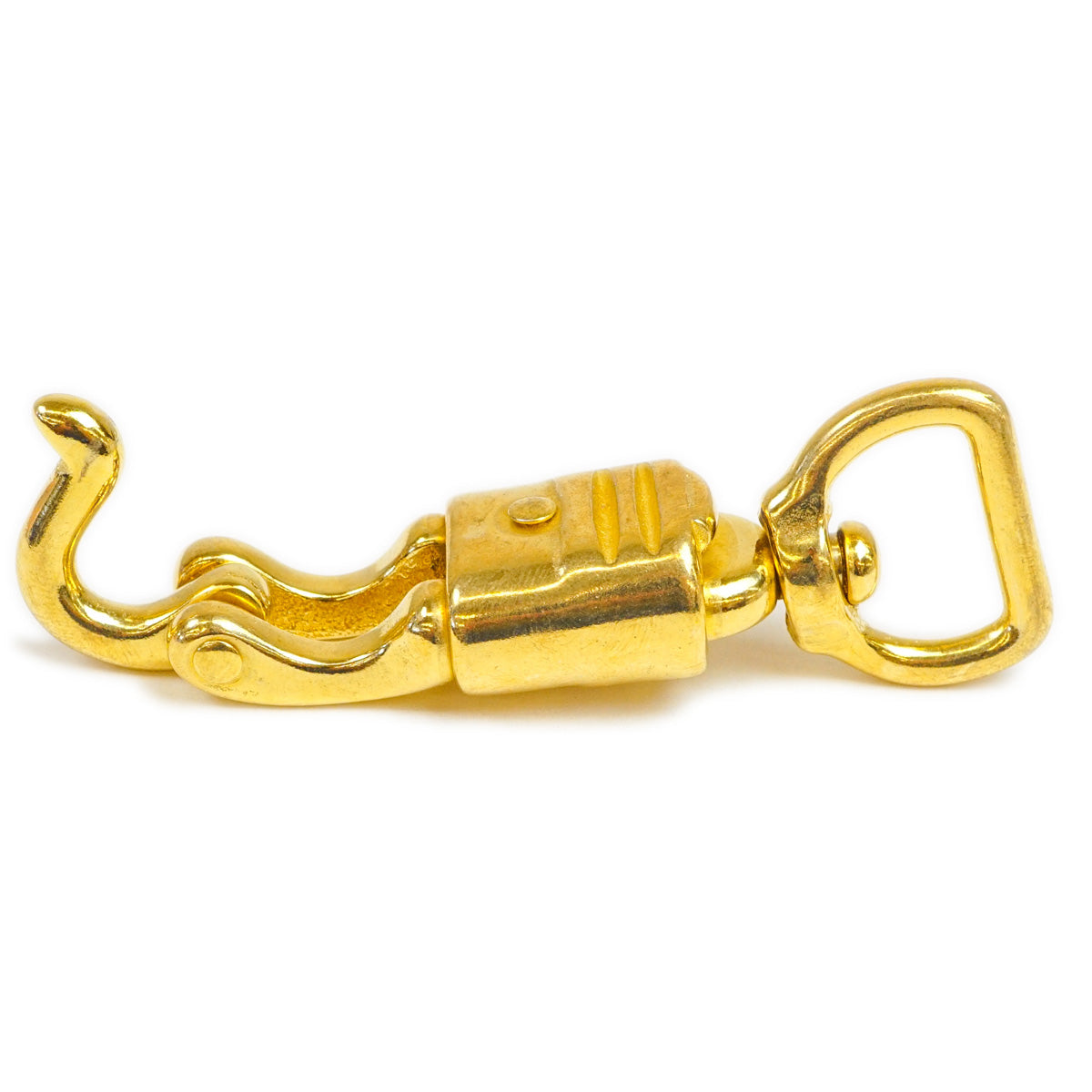 4-01286.SLC.2.jpg ¾" Panic Snap - Brass Plated Dee Ring Image